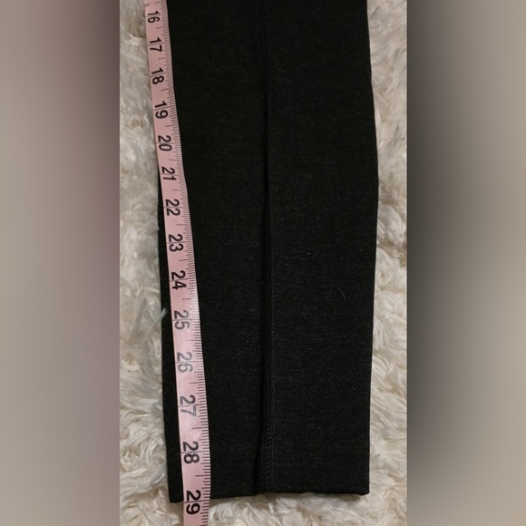 J. Crew Pixie Stretch Ponte Knit Back Pant Exposed Zipper Charcoal Gray EUC - Picture 7 of 10